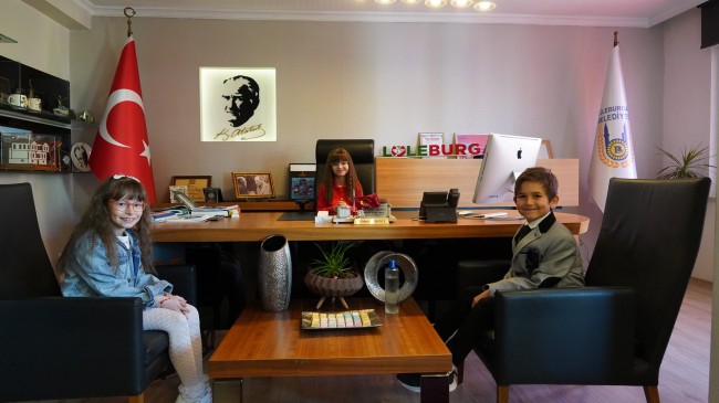 Belediye Başkanlığı çocuklara emanetti