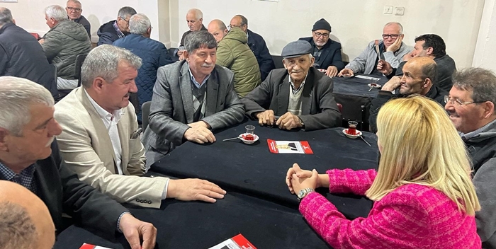 Milletvekili adayı Baybaş, Yenice ve Osmancık Köylerini ziyaret etti