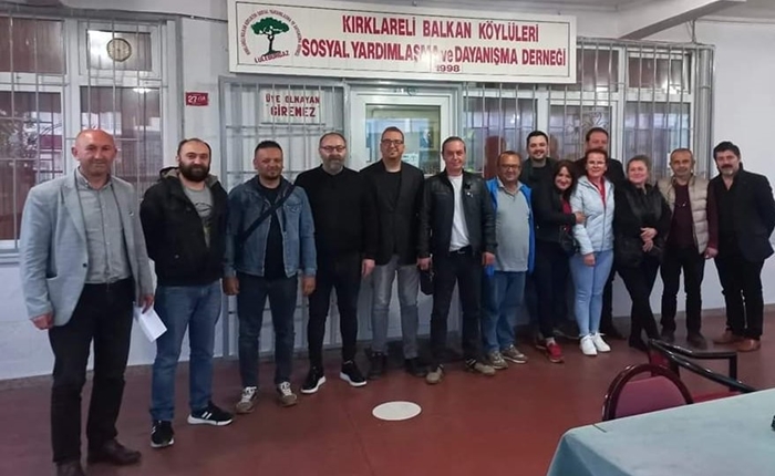 TİP Lüleburgaz’daki dernekleri ziyaret etti