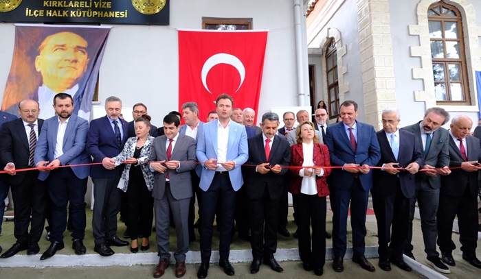 Vize’ye bu kütüphane çok yakıştı