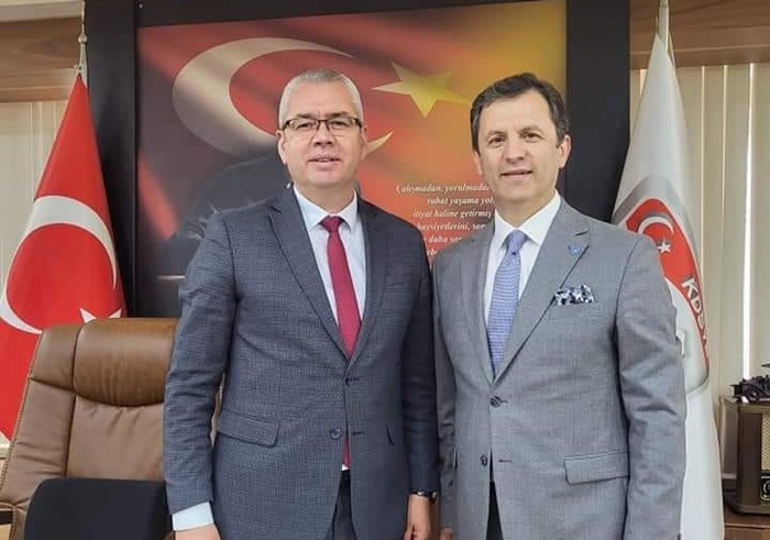 Milletvekili Adayı Yörükçüoğlu’ndan Başkan Dermenci’ye ziyaret