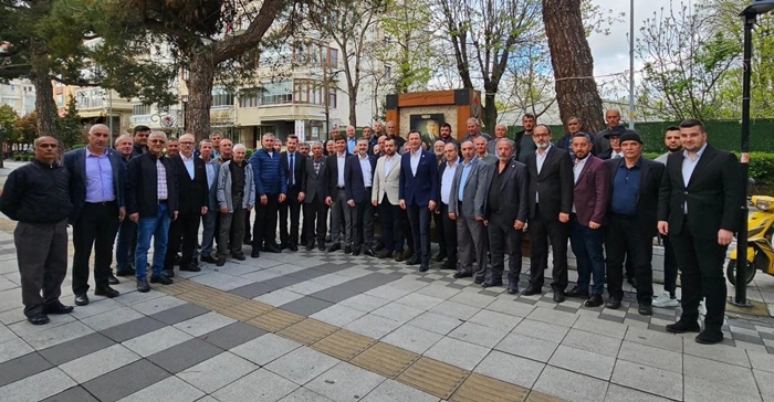 Milletvekili adayı Sarıçam Muhtarlar ile bir araya geldi