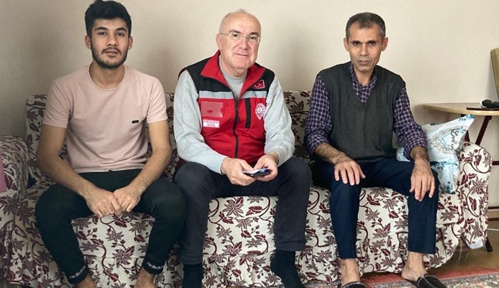 Vize’deki depremzedeler ve yaşlılar evlerinde ziyaret edildi