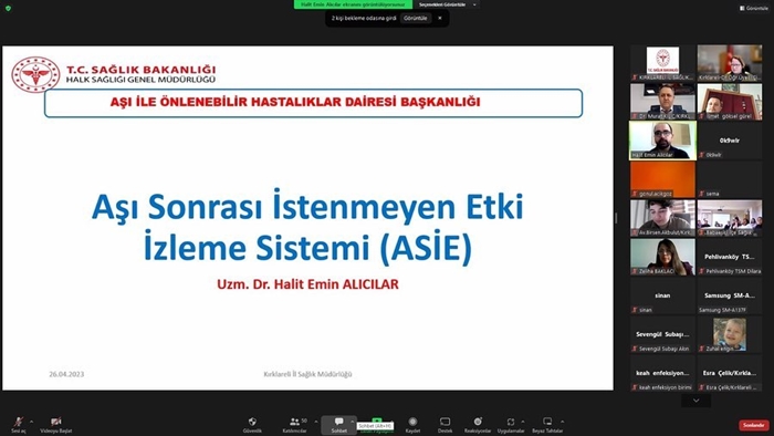 Sağlık personeline 