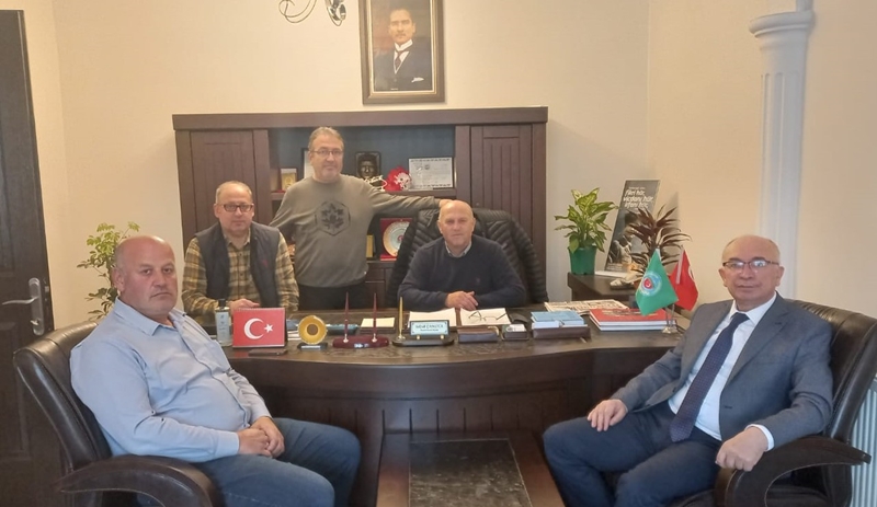 Kaymakam Yüce’den “Hayırlı olsun” ziyareti