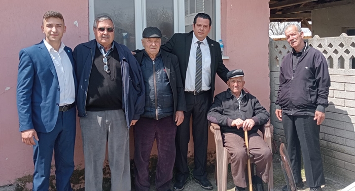Başkanlardan Tozaklı köyüne bayram ziyareti