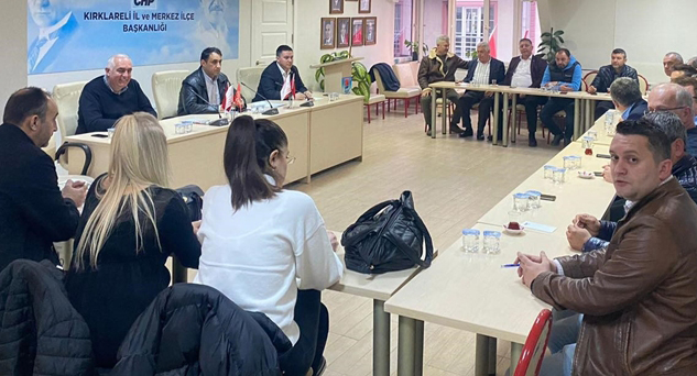 Başkan Akdeniz seçim süreci değerlendirildiği toplantıya katıldı