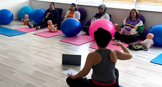 Anne adaylarına meditasyon eğitimi