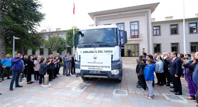 Kırklareli’nden deprem bölgesine Ramazan ayı desteği