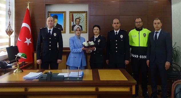 Emniyetten Kaymakam Büyükkılıç’a ziyaret