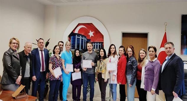Kanser hastalarına ve onkoloji servisine ziyaret