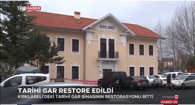 Tarihi Gar Binasına ulusal basından büyük ilgi