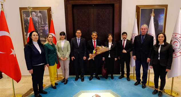 Vali Ekici’yi ziyaret ettiler