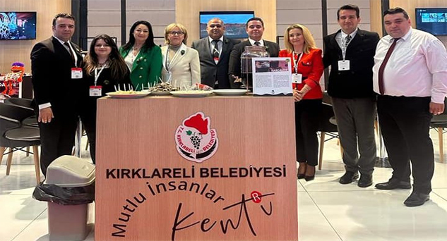 Kırklareli’nin değerleri EMİTT’te tanıtılıyor