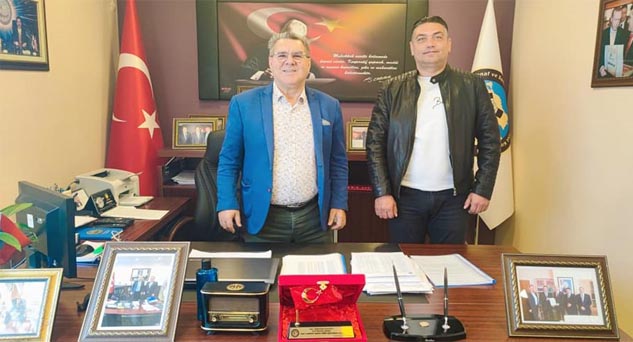 Dernek Başkanı Ateş’ten Başkan Çobanoğlu’na ziyaret