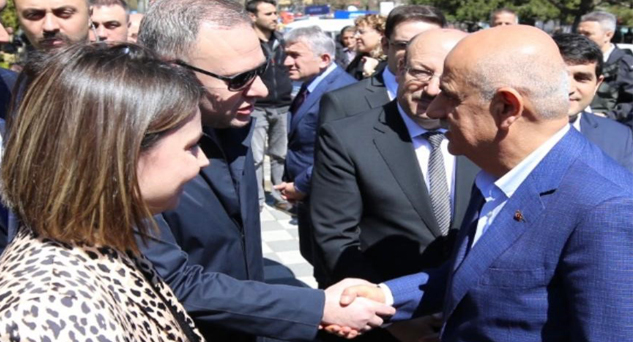 KTSO Başkanı Soner Ilık, Bakan Kirişci’yi karşıladı