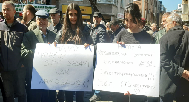 “Hatay’ın size selamı var İmamoğlu”