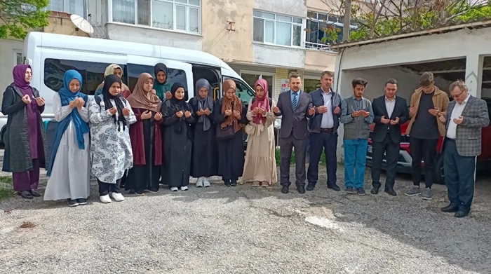 Üniversite Öğrencileri kutsal topraklara uğurlandı
