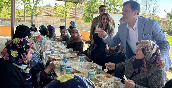 Yörükçüoğlu vatandaşlarla dertleşti sorunlarını dinledi