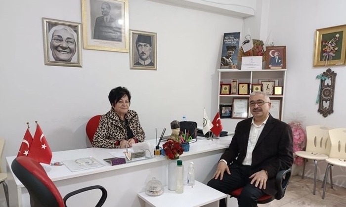 Uysal’dan Dernek Başkanı Adalı’ya ziyaret