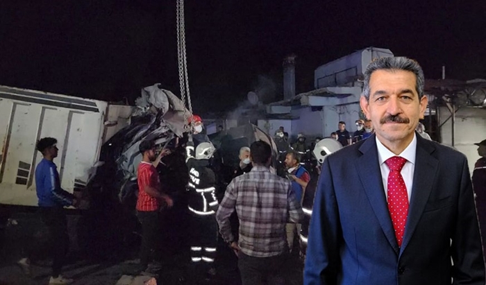 Vali Ekici taziye mesajı yayınladı