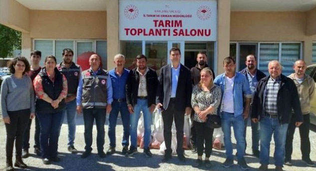 Pınarhisar, Babaeski, Pehlivanköy ve Kırklareli’nde Sorgum tohumu dağıtıldı