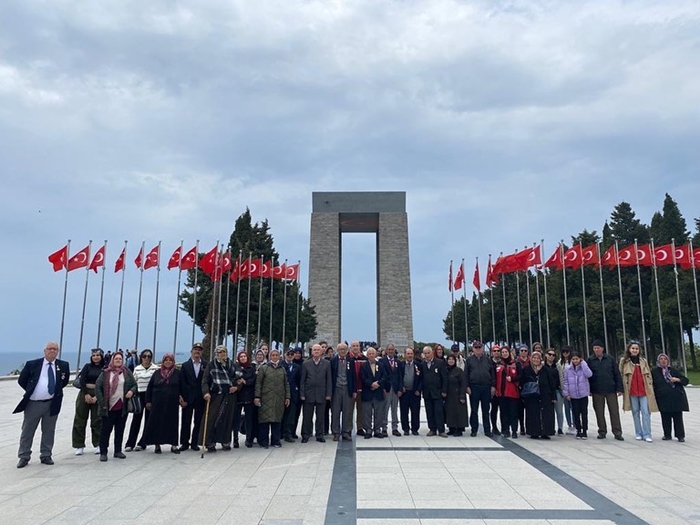 Şehit yakınları ve gaziler Çanakkale’de