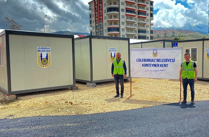 Konteynerler Malatya’ya ulaştı