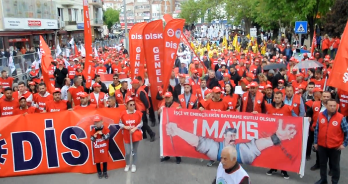 1 Mayıs Kırklareli’nde kutlandı
