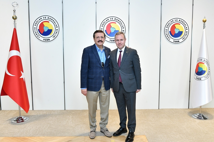 Başkan Ilık’tan Hisarcıklıoğlu’na ziyaret
