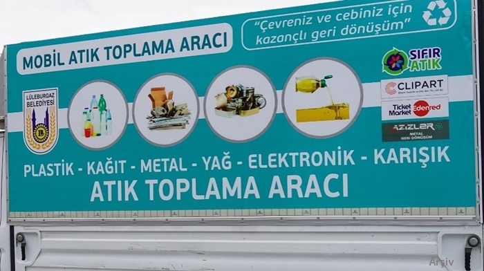 Lüleburgaz’da atık toplama aracının programı belli oldu