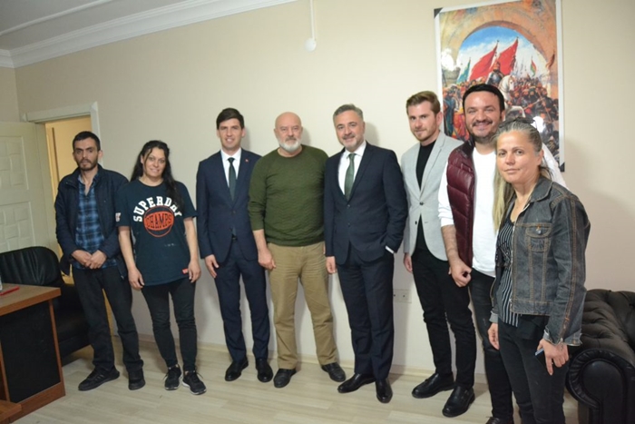 Milletvekili Sarıçam’dan Zortul Medya’ya ziyaret