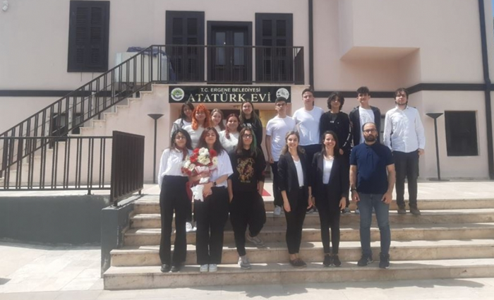 Öğrencilerden Ergene Belediyesi Atatürk Evi ve Müzesine akın
