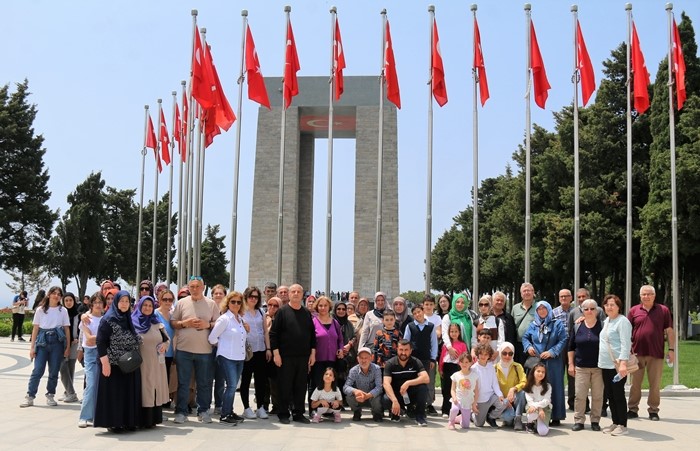 Çerkezköy Belediyesinin Çanakkale Şehitliği gezilerinin ilki gerçekleşti