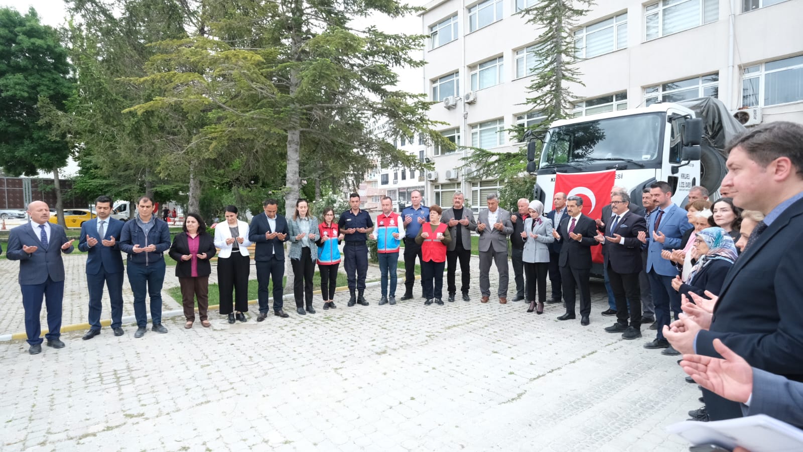 Yardım malzemeleri Pınarhisar’dan Gaziantep Nurdağı’na uğurlandı