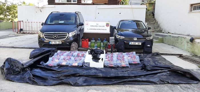 4 şüpheli tutuklandı 2 araca el konuldu