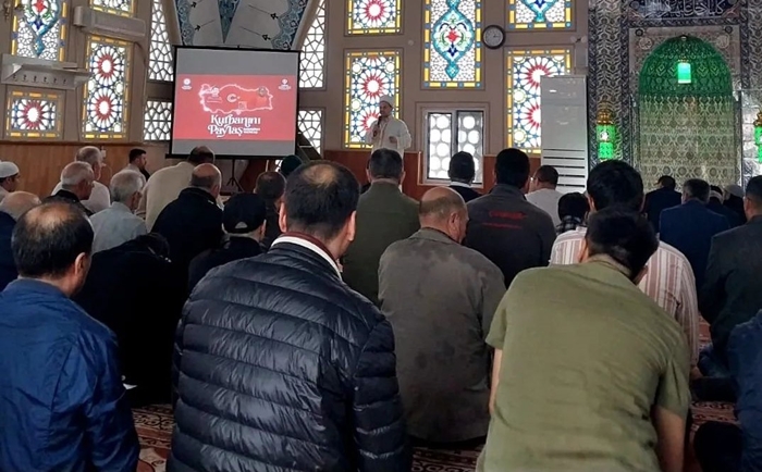 Cami cemaatine Vekaletle Kurban Organizasyonu