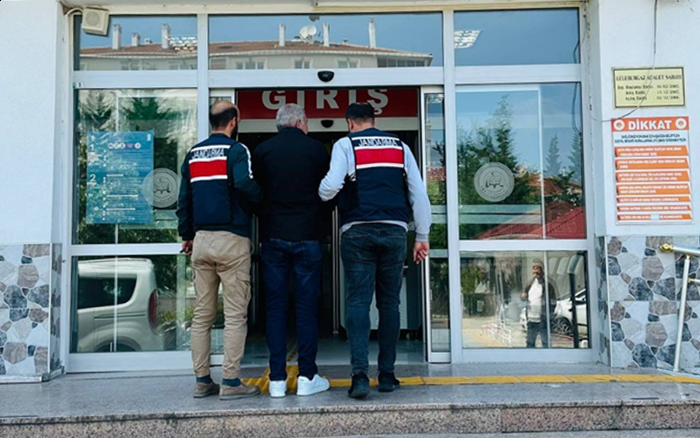 Hapis cezası bulunan şahıs Turgutbey Köyünde yakalandı