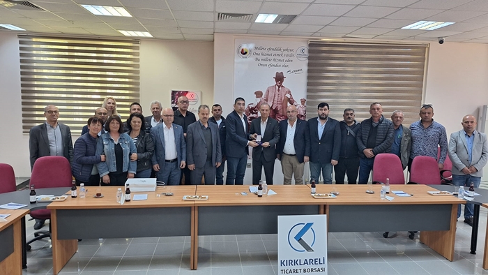 Kırklareli Ticaret Borsası Bulgaristan’dan misafirleri ağırladı