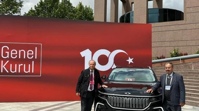 Alltıntel, TOGG çekilişinde 143 numaralı kurayı çekti