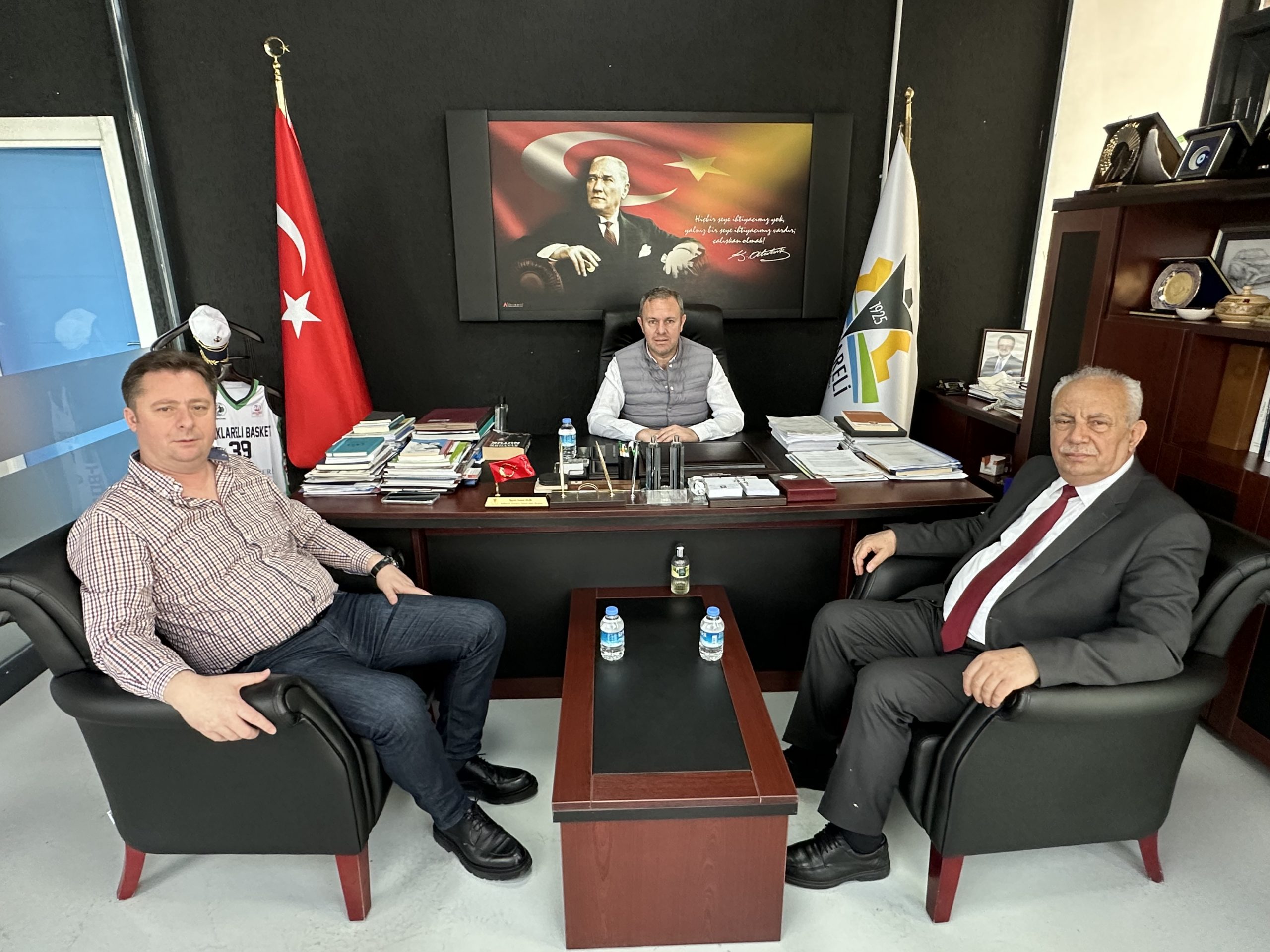 Kırklareli TSO’ya veda ziyareti yaptı