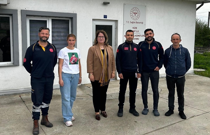 Cerit’ten sağlık tesislerine ziyaret