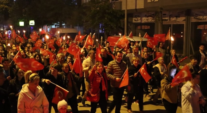 Vize’de 19 Mayıs’a özel fener alayı