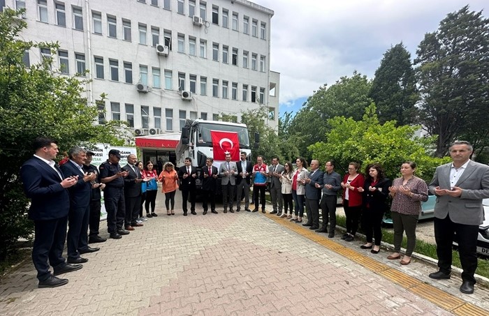 Vize ilçesinden deprem bölgesine yardımlar devam ediyor
