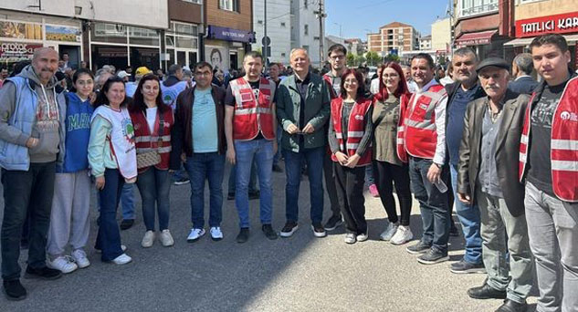 Başkan Türker; “Yaşasın 1 Mayıs”