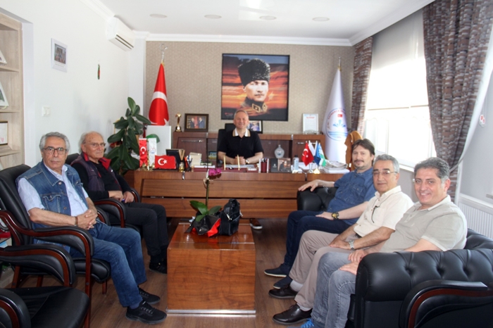 Kırklareli Ortak Akıl Derneği'nden Başkan Türker'e ziyaret