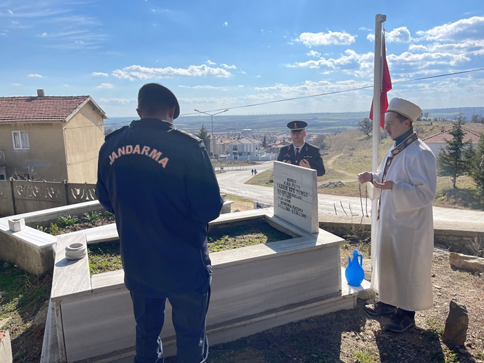 Jandarma şehadet günlerinde şehitleri andı