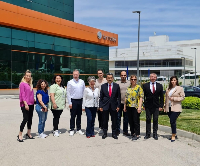 KTSO Başkan Ilık, İlaç Fabrikası’nı ziyaret etti