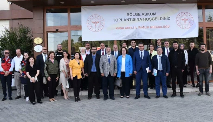 Toplantı Kırklareli İl Sağlık Müdürlüğü'nün ev sahipliğinde yapıldı