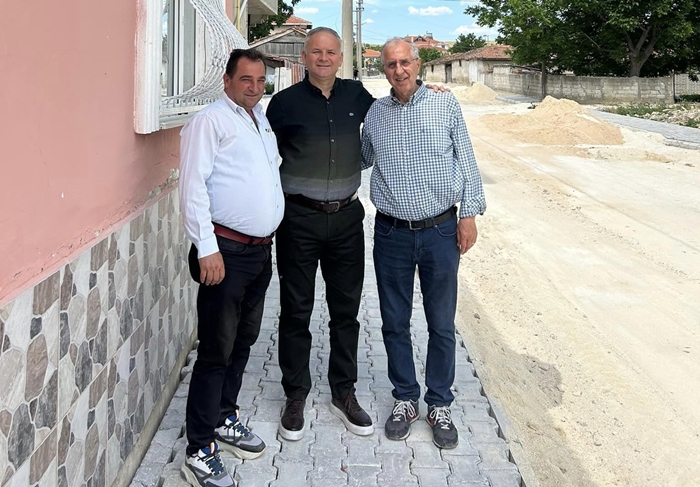 Başkan Türker çalışmaları yerinde inceledi